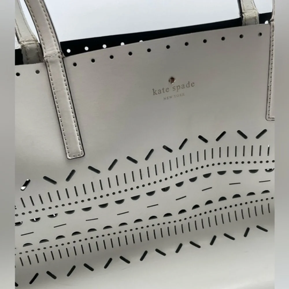 Large Kate Spade white tote bag‎